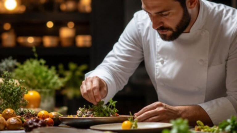 fine dining menu design